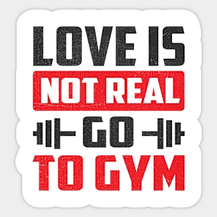 Funny Fitness Motivation Sticker
